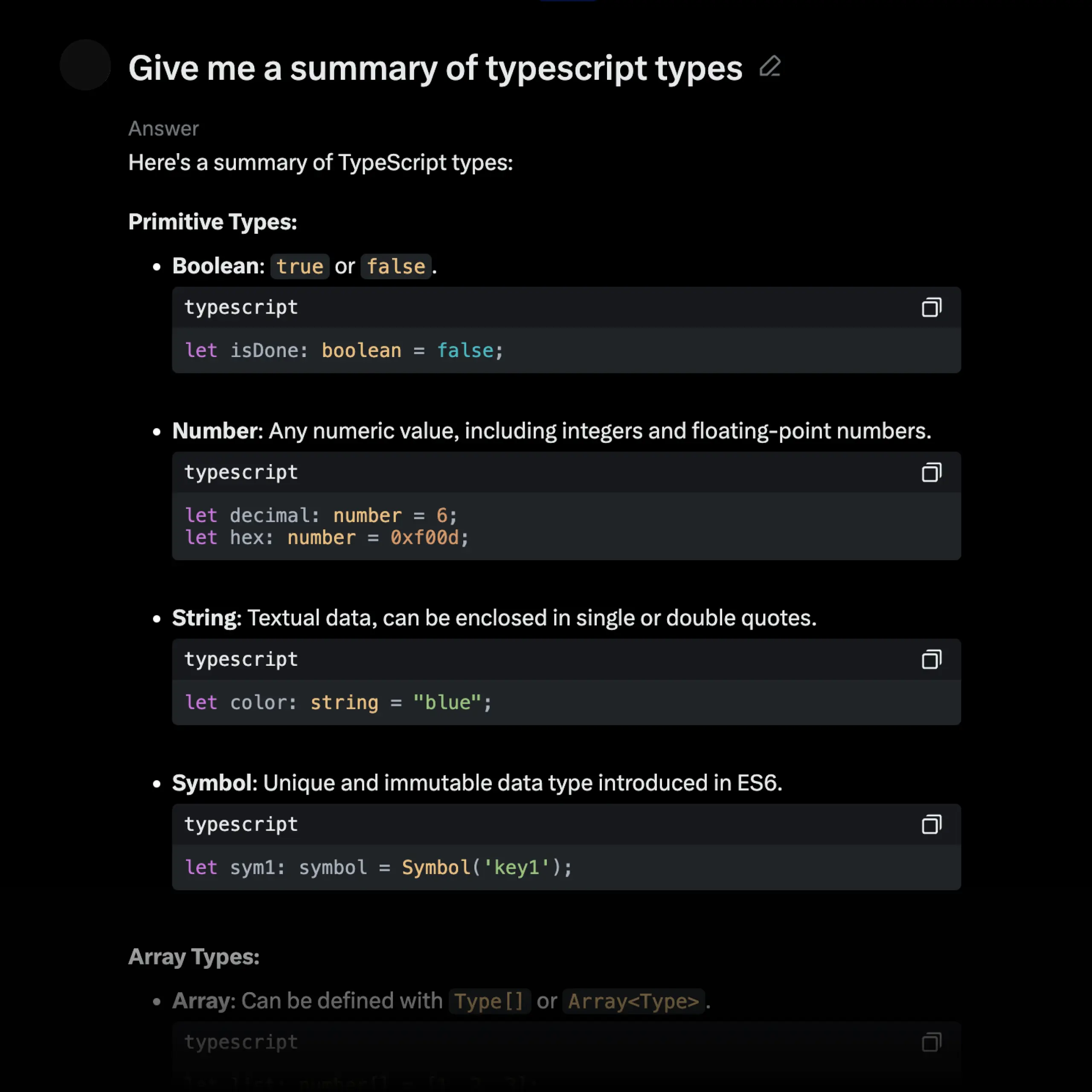 Coding Task